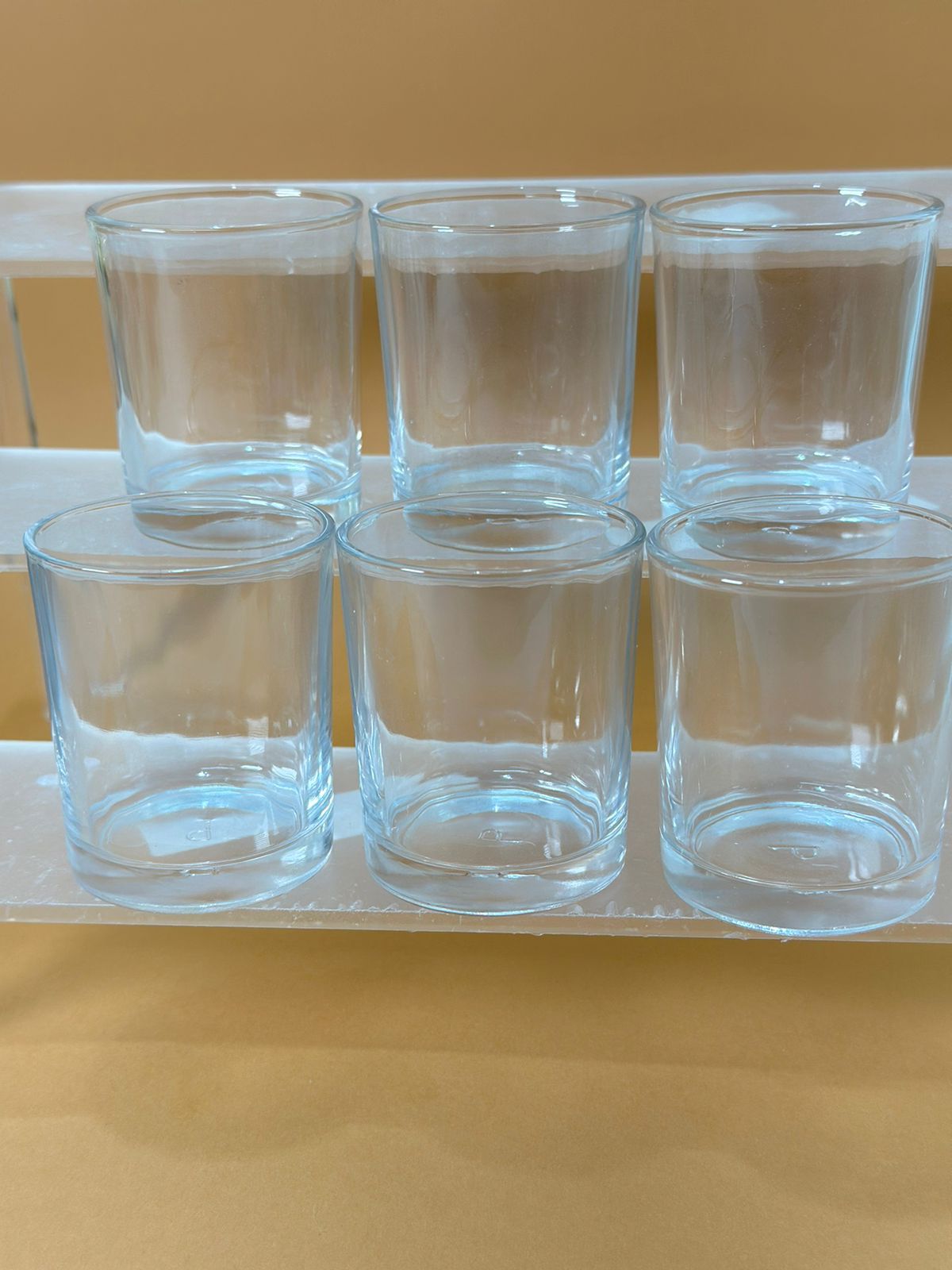 Mini frasco cristal votivo 85 gr 48 piezas