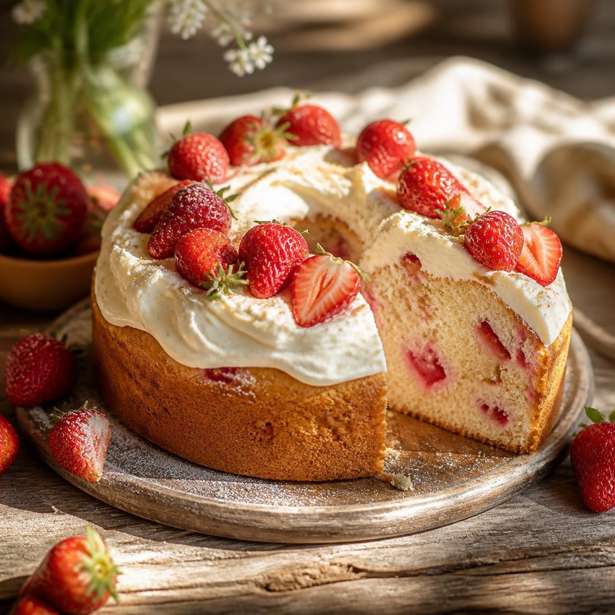 Fragancia Strawberry Pound Cake