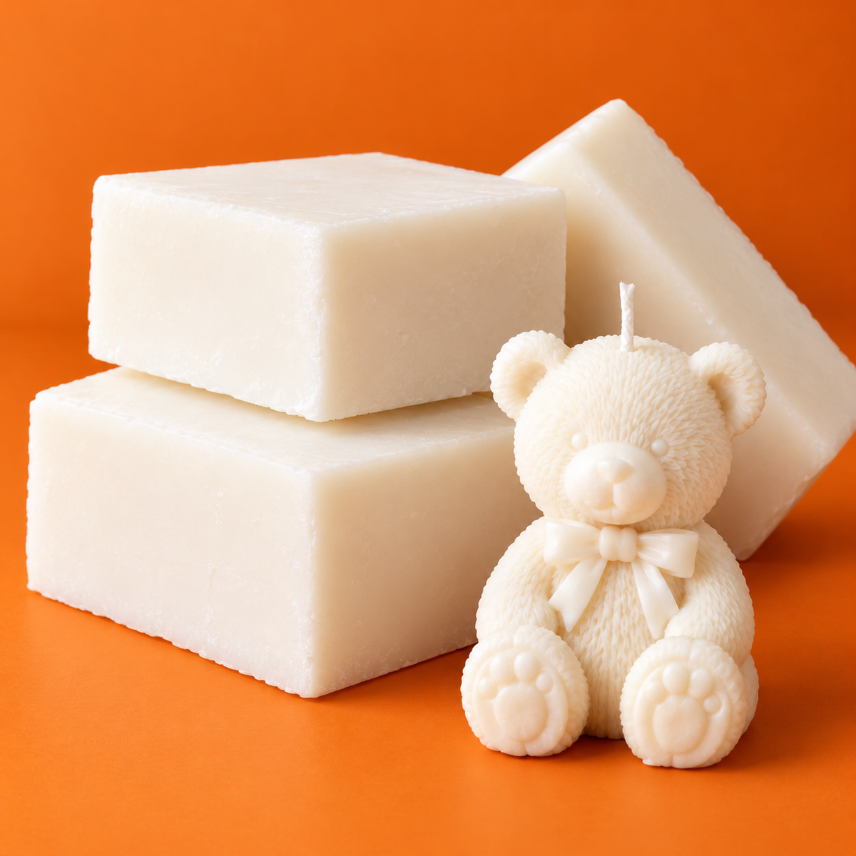 Cera de Soya Para moldes - Alto Punto Fusión 1kg.