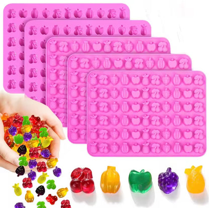Molde silicona Mini Frutas