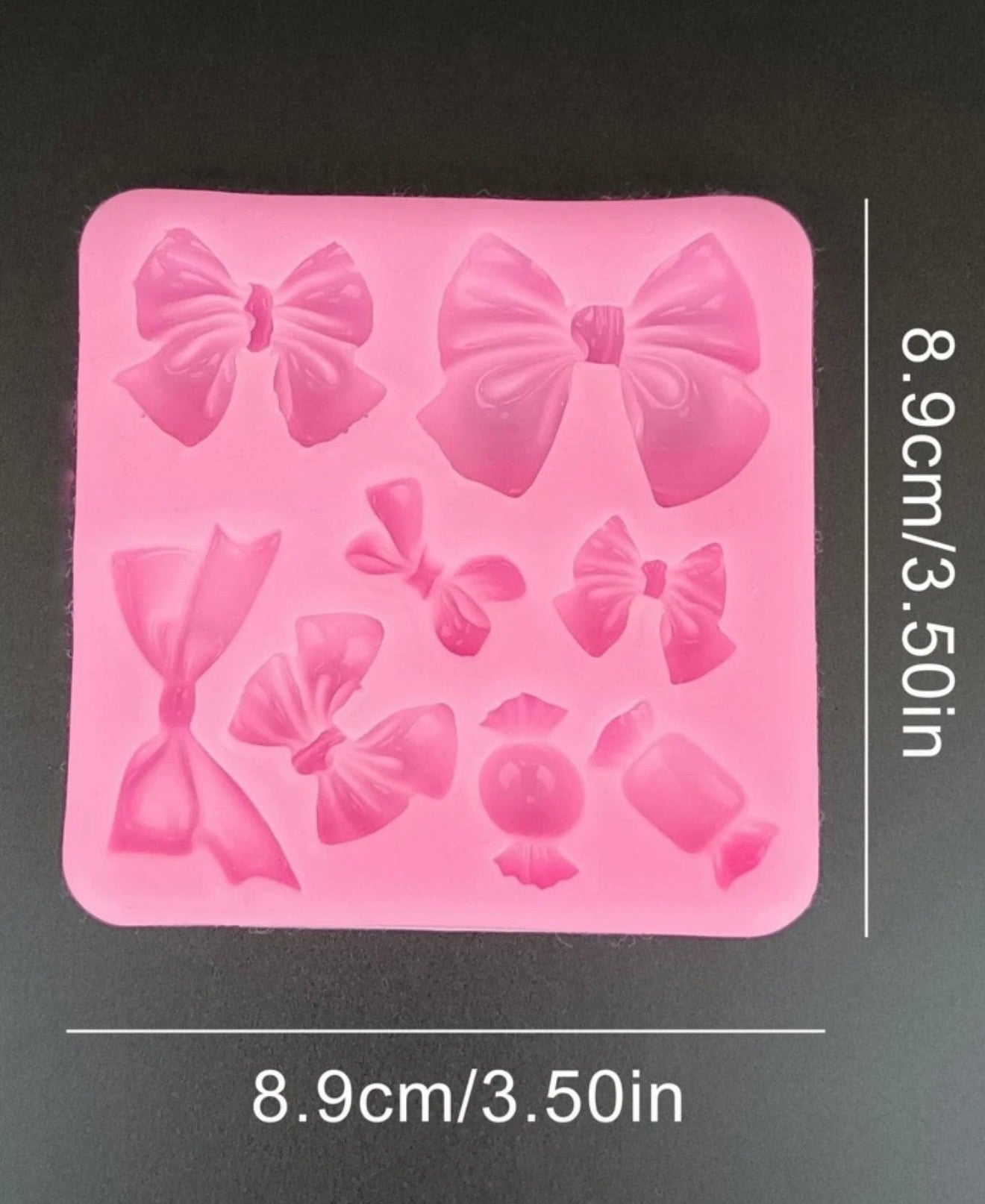 Molde silicona Mini Moños