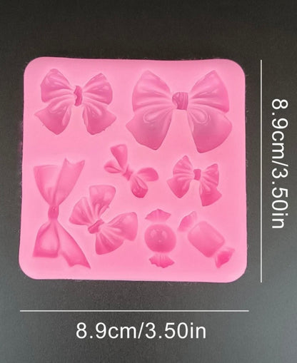Molde silicona Mini Moños