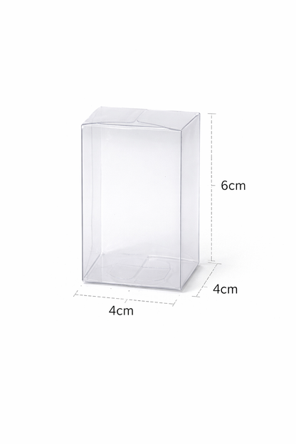 Caja acetato 4x4x6cm