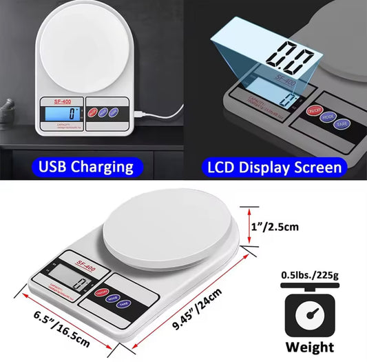 Báscula digital gramera.