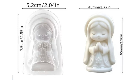 Molde Mini Virgencita