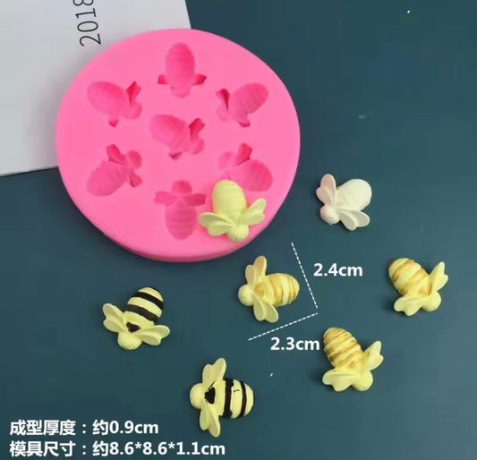 Molde Mini Abejas
