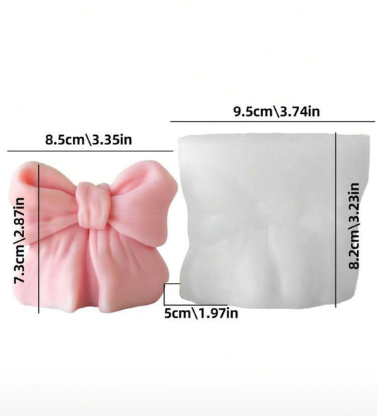 Molde Moño Grande 3D