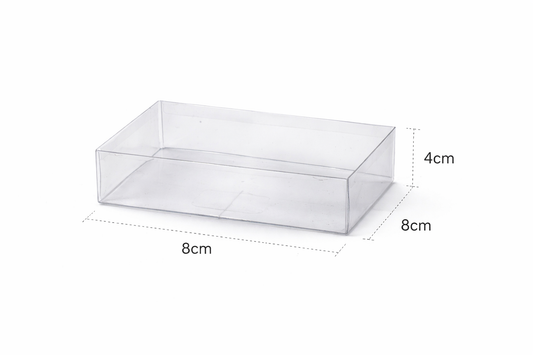 Caja acetato 8x8x4 cm