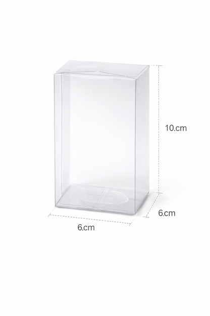 Caja acetato 6x6x10 cm
